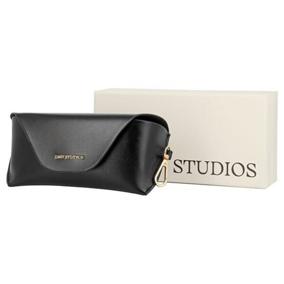 A2506Z New DMY STUDIOS Black Cat Eye DMYSUN04SB1 Black Sunglasses Women - Picture 4 of 4